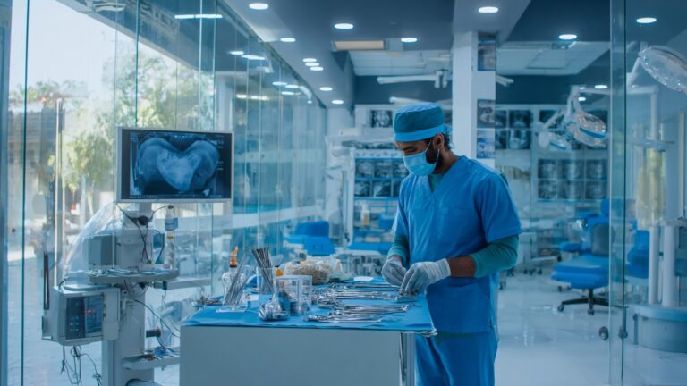 Langkah Keselamatan di Klinik Pembedahan Ortopedik di India